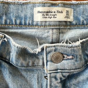 Abercrombie 90’s straight ultra high rise, 30L